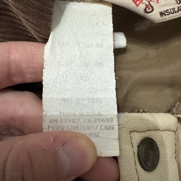 Vintage Walls Jacket Mens M Beige Blizzard Pruf‎ Distressed Workwear Canvas 80s - Picture 3 of 12